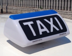 INSEGNA TAXI ALIANTE 2015 FULL LED - MC TECHNOLOGY 